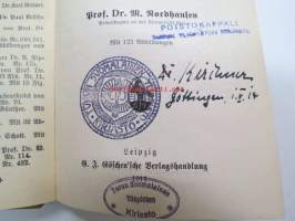 Morphologie und Organgraphie der Pflanzen (Sammlung Göschen)