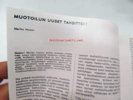 Suomen Taideteollisuusyhdistys vuosikirja 1968 ja toimintakertomus vuodelta 1967 -yearbook