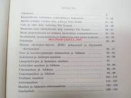 Mitä maalia mihinkin? - Tikkurilan Väritehtaat Oy perusteellinen opas maalien, lakkojen ym. pintakäsittelyaineiden käyttöön, kirjoittajana mm. Yki Nummi