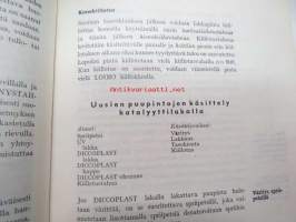 Mitä maalia mihinkin? - Tikkurilan Väritehtaat Oy perusteellinen opas maalien, lakkojen ym. pintakäsittelyaineiden käyttöön, kirjoittajana mm. Yki Nummi