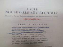 Turun Työväenyhdistys 40-vuotias 1887-1927