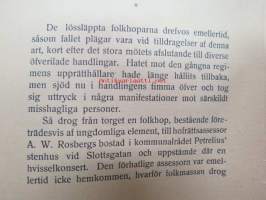 Erinringar från Storsträjken i Åbo 31.10-6.11.1905-Suurlakko Turussa 1905