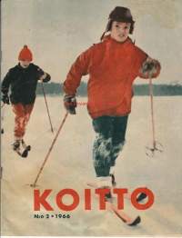 Koitto 1966 nr 2  - Lapissa on hauska asua, jokilaivalla, entisaika pienoiskoossa