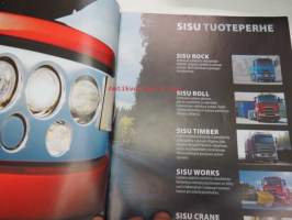 Sisuviesti 2006 nr 1, sis. mm. seur. artikkelit / kuvat / mainokset; Sisu 75 vuotta - Suomalaista Sisua vuodesta 1931, Sisu Rock, Sisu Roll, Sisu Timber, Sisu