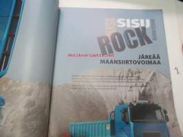 Sisuviesti 2006 nr 1, sis. mm. seur. artikkelit / kuvat / mainokset; Sisu 75 vuotta - Suomalaista Sisua vuodesta 1931, Sisu Rock, Sisu Roll, Sisu Timber, Sisu