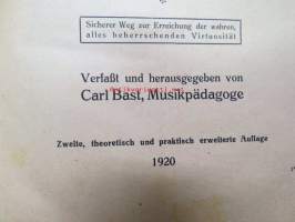 Die Lösung des physiologischen Problems der Technik der Streicheninstrumente (Carl Bast 1920) + Wie müssen die Kreutzer-Etüden geübt werden? (Fritz Meyer 1911)