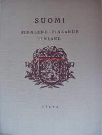 Suomi = Finnland, das Land der tausend Seen und der grossen Wälder = Finlande, le pays des mille lacs et des vastes forêts = Finland, the country of thousand