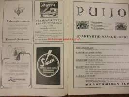 Kotiliesi Lokakuun 2. numero 1926 . sis mm,kansi poika ja koira.Helsingin kirje,Lyyli Kairamo.Patarouva;Kaallikääryleet.Miesten pukukankaiden kutomisesta