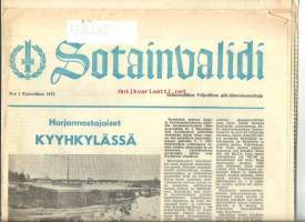Sotainvalidi 1973 nr 1 - harjannostajaiset Kyyhkylässä,