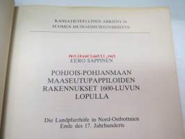 Pohjois-Pohjanmaan maaseutupappiloiden rakennukset 1600-luvun lopulla