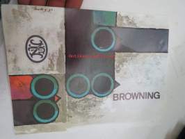 Browning pistols and rifles -esite