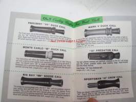 P.S. Olt Co. Hunting manual - riistapillit -esite