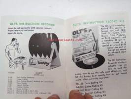 P.S. Olt Co. Hunting manual - riistapillit -esite