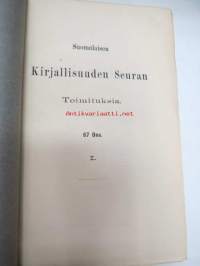 Suomalaisia kansansatuja. 1 Osa. Eläinsatuja