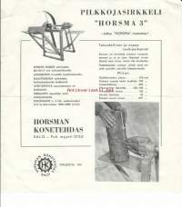 Pilkkojasirkkeli &quot;Horsma 3&quot;