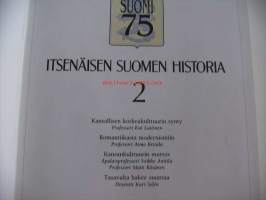 Suomi 75 : itsenäisen Suomen historia. 2 / [toimituskunta ... Jukka Tarkka, Tuomo Polvinen, Hannu Soikkanen] ; [piirrokset ja kartat: Jukka Lemmetty].