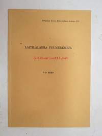 Laitilalaisia puumerkkejä -eripainos Turun Historiallinen Arkisto XVI