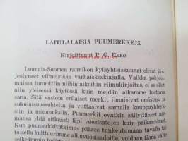 Laitilalaisia puumerkkejä -eripainos Turun Historiallinen Arkisto XVI