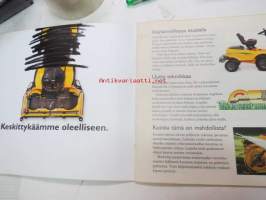 Stiga ruohonleikkurit, ajoleikkurit, biosilppurit, kompostorit, trimmerit, raivaussahat, sammalenrepijät, lumilingot -myyntiesite