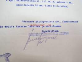 Oy Starkjohann &amp; Co Ab, Wiipuri (Viipuri), 11.8.1922 -asiakirja