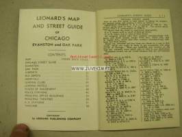 Leonard´s Map &amp; Guide of Chicago -matkailuesite ja kartta
