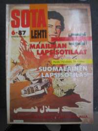 Sotalehti 1987 nr 6 Mailman lapsisotilaat, Matti-partiot, Vilho Rättö