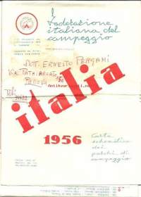 Italia 1956  kartta