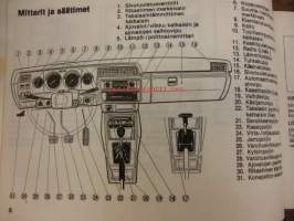 Datsun 140 Y - 120 Y - malli B 310 - käsikirja+ huoltomuistio