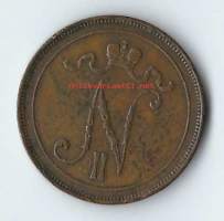 10 penniä  1909