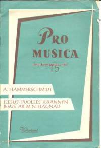 Jeesus, puolees käännyn / A. Hammerschmidt