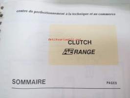 Renault Clutch AE Range -koulutuskirja / huolto-ohjekirja