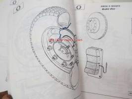 Renault Freinage / Braking Gammes B/S/M -koulutuskirja / huolto-ohjekirja