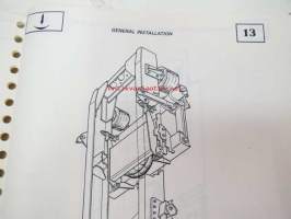 Renault Sauer suspension + lift up axle -koulutuskirja / huolto-ohjekirja