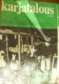 Karjatalous 1969 nr 3 - säilörehu ja maidon laatu, nurmien perustaminen ja hyväksikäyttö, nurmirehu ruokinnassa