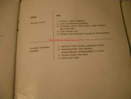 Sampo Rosenlew 310 360 leikkuupuimurit  käyttöohje