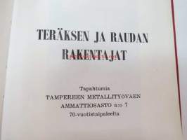 Teräksen ja raudan rakentajat. Tapahtumia Tampereen Metallityöväen Ammattiosasto n:o 7 70-vuotistaipaleelta