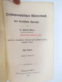 Duden Orthographisches Wörterbuch der deutschen Sprache