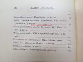 Lasten joulukirja 26 -Kariston joulukirja lapsille, sis. kertomuksia, kuvia, janvietettä