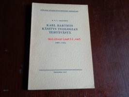 karl barth&#039;in käsitys teologian tehtävästä I 1909-1924