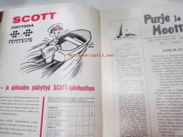 Purje ja Moottori 1962 nr 8 elokuu, sis. mm. seur. artikkelit / kuvat (/ mainokset; Scott, Hangon Regatta, Cohoe 60, Purjehdusta ei voi harrastaa järvillä... -