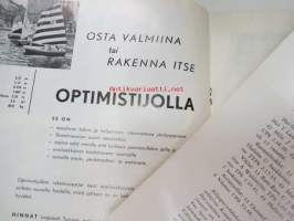 Purje ja Moottori 1962 nr 8 elokuu, sis. mm. seur. artikkelit / kuvat (/ mainokset; Scott, Hangon Regatta, Cohoe 60, Purjehdusta ei voi harrastaa järvillä... -