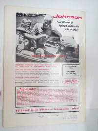 Purje ja Moottori 1962 nr 8 elokuu, sis. mm. seur. artikkelit / kuvat (/ mainokset; Scott, Hangon Regatta, Cohoe 60, Purjehdusta ei voi harrastaa järvillä... -