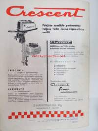 Purje ja Moottori 1961 nr 12 joulukuu, sis. mm. seur. artikkelit / kuvat / mainokset; Mitä opimme kilpapurjehduksissa, Suomen vesihiihdosta, Landströmin laivat,