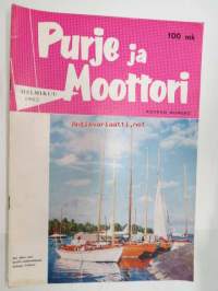 Purje ja Moottori 1962 nr 2 helmikuu, sis. mm. seur. artikkelit / kuvat / mainokset; Kotka-numero, Venemestareita ja mestarimiehiä Kotkan tienoon maisemakuvissa,