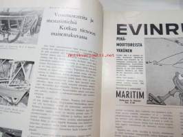 Purje ja Moottori 1962 nr 2 helmikuu, sis. mm. seur. artikkelit / kuvat / mainokset; Kotka-numero, Venemestareita ja mestarimiehiä Kotkan tienoon maisemakuvissa,