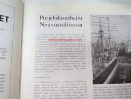 Purje ja Moottori 1962 nr 6 kesäkuu, sis. mm. seur. artikkelit / kuvat / mainokset; Naantali-numero, Merenkävijät 40-vuotta, Rantavesien saastumiseen vakavaa