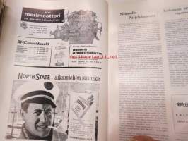 Purje ja Moottori 1962 nr 6 kesäkuu, sis. mm. seur. artikkelit / kuvat / mainokset; Naantali-numero, Merenkävijät 40-vuotta, Rantavesien saastumiseen vakavaa