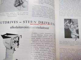 Purje ja Moottori 1962 nr 12 joulukuu, sis. mm. seur. artikkelit / kuvat / mainokset; Outdrives - Stern drive units ulkolaitavoimansiirtolaitteet, Muutamia
