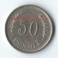 50  penniä  1940 Ni