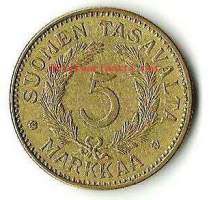 5 markkaa  1941